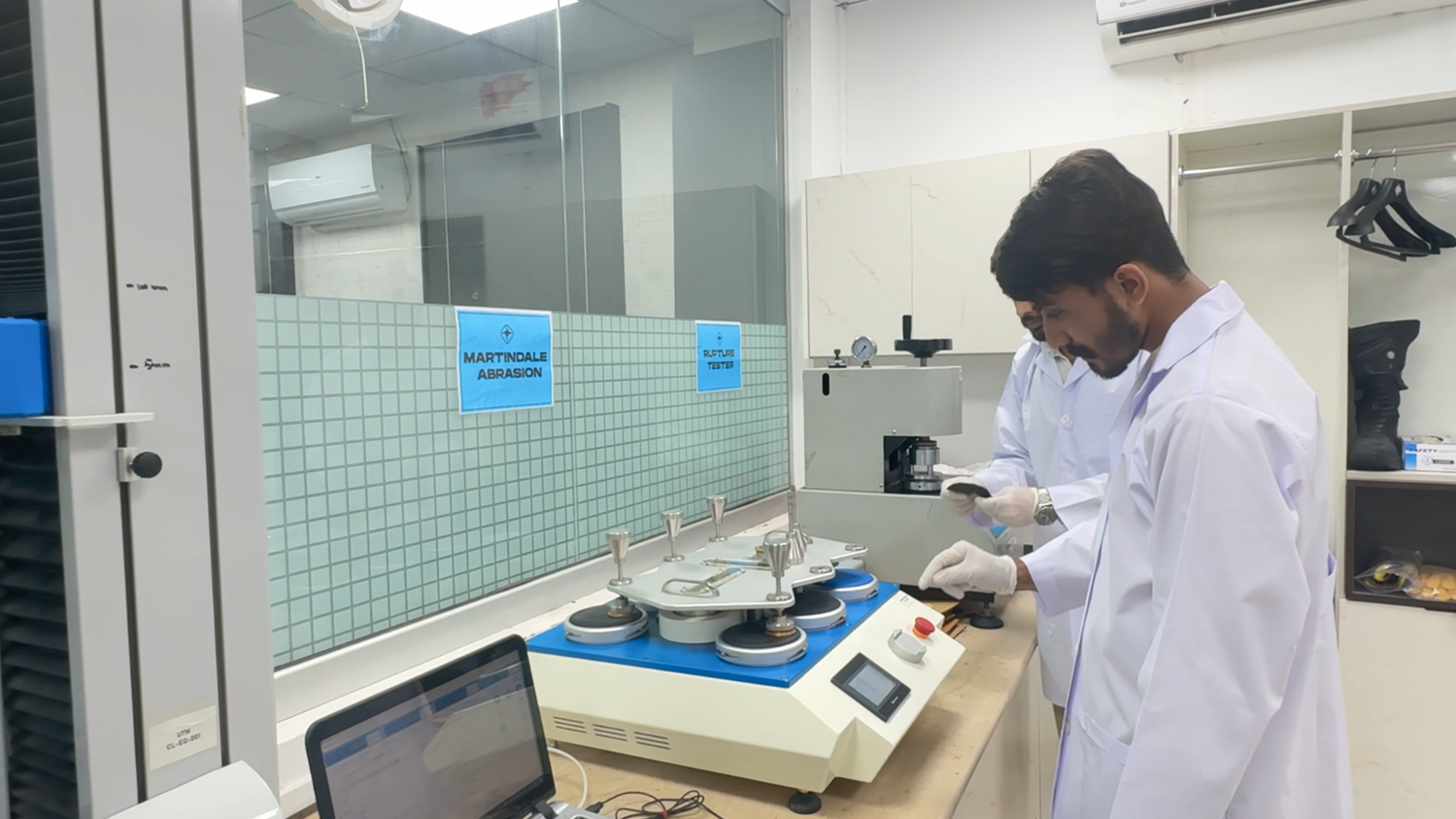 Sampling process at Crossports